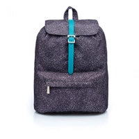 Mochila Cinza Detalhes Turquesa da Imaginarium por R$80