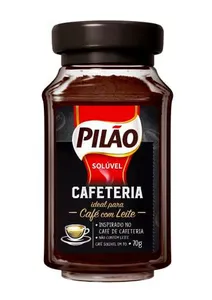 [REC] Café Solúvel em Pó Pilão Cafeteria Vidro 70g